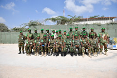 AMISOM honours staff officers for supporting Somalia peace process
