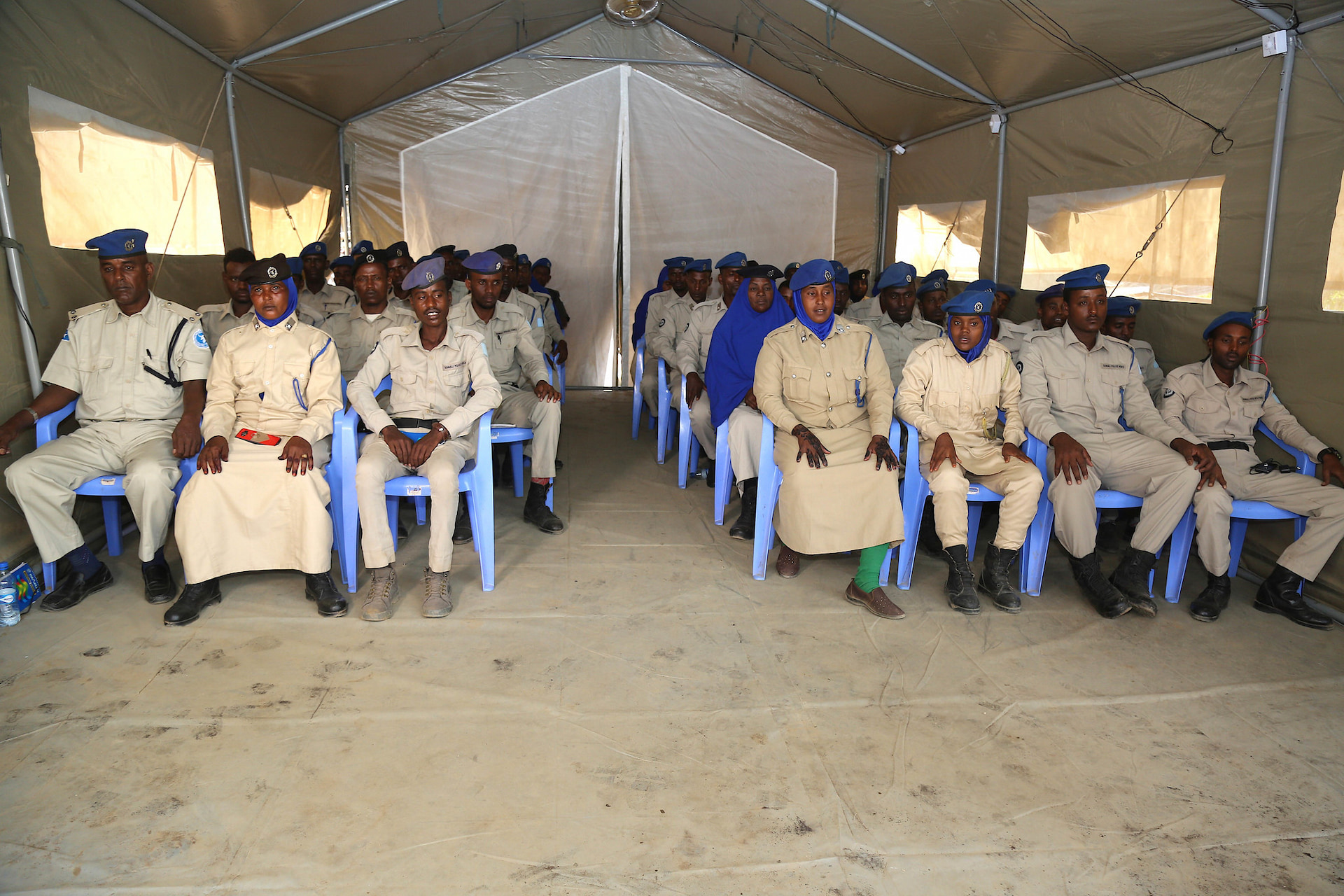 AMISOM trains Southwest Police on human rights