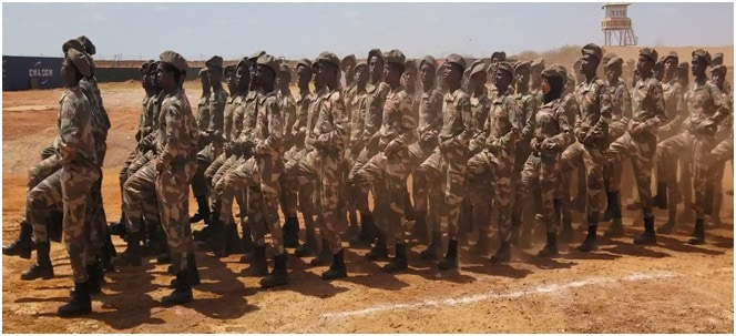 Somali Army's Elite Danab Marches on