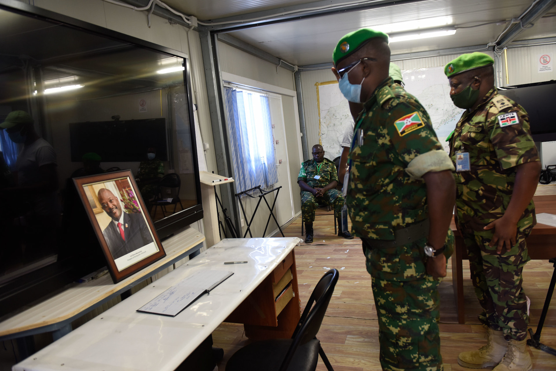 AMISOM honors Burundian President Pierre Nkurunziza