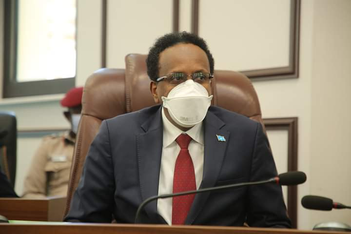 President Farmajo delivers speech at the opening of 7th  Parliamentary session
