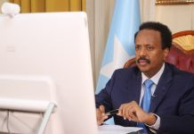 President Farmajo, Norwegian Prime minister talk over a phone