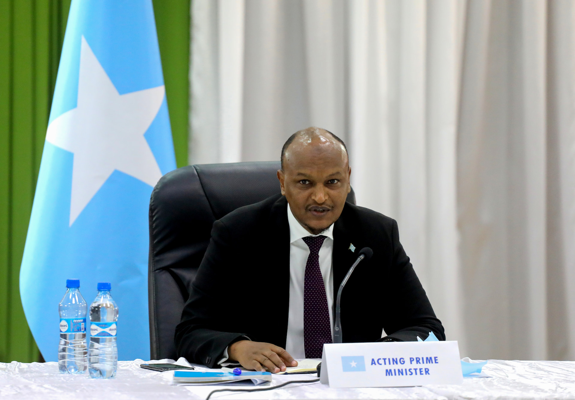 Acting Prime Minister meets representatives from International Partners