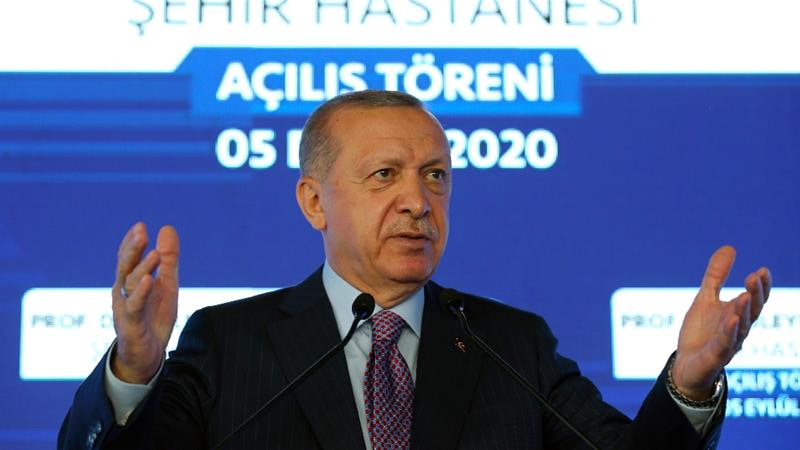 Erdogan raises rhetoric in Greece standoff in Mediterranean