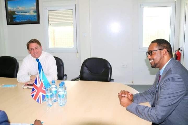 Galmudug State Vice President meets with Ambassador Ben Fender