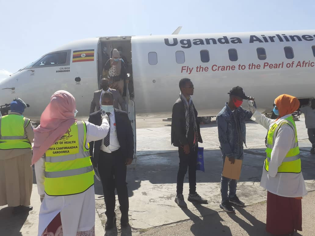 Ugandan Airline resumes flights to Mogadishu after Covid-19