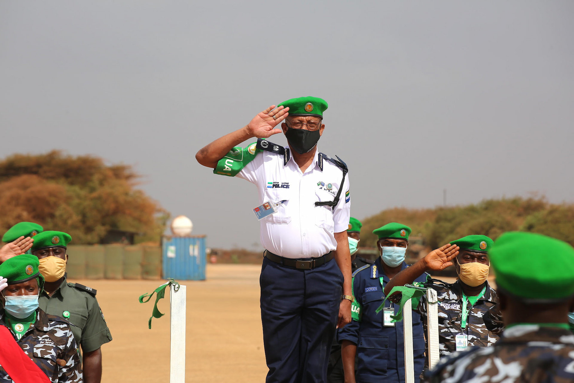AMISOM Police Commissioner impressed with collaboration with Jubaland Police