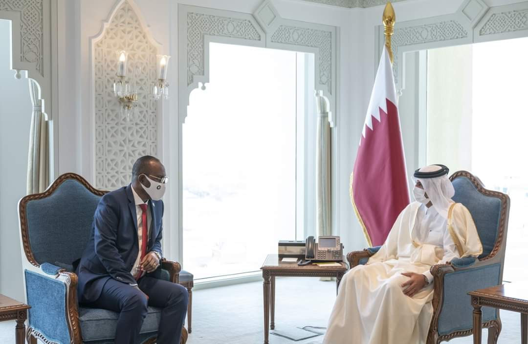 Somali Security Minister meets Qatar PM