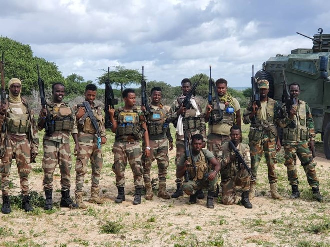 SNA kills (10) Al-Shabaab militants in central Somalia