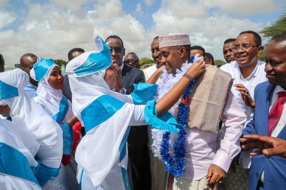 Somalia’s Prime Minister Mohamed Hussein Rooble has attended ceremony in Mogadishu’s Deynile district on Friday afternoon