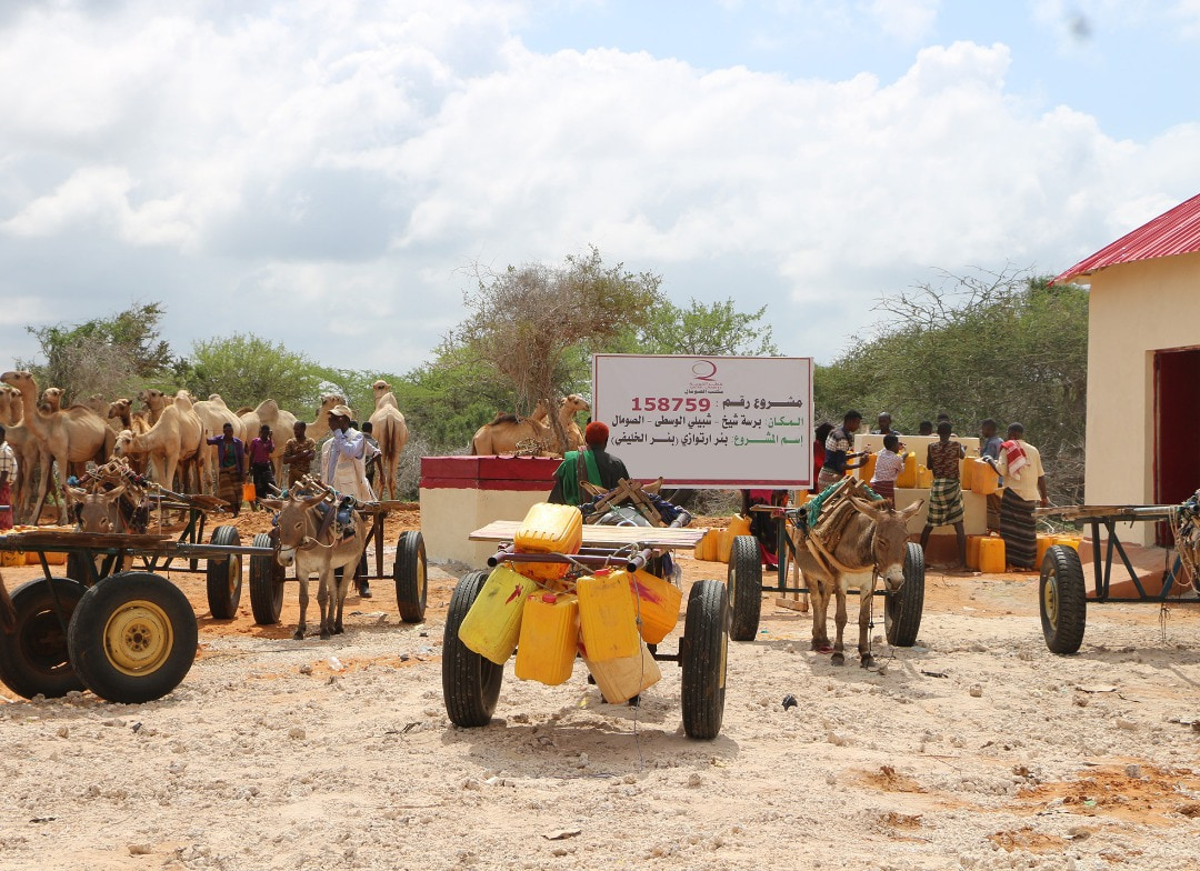 Qatar Charity Water Projects combat drought in Somalia