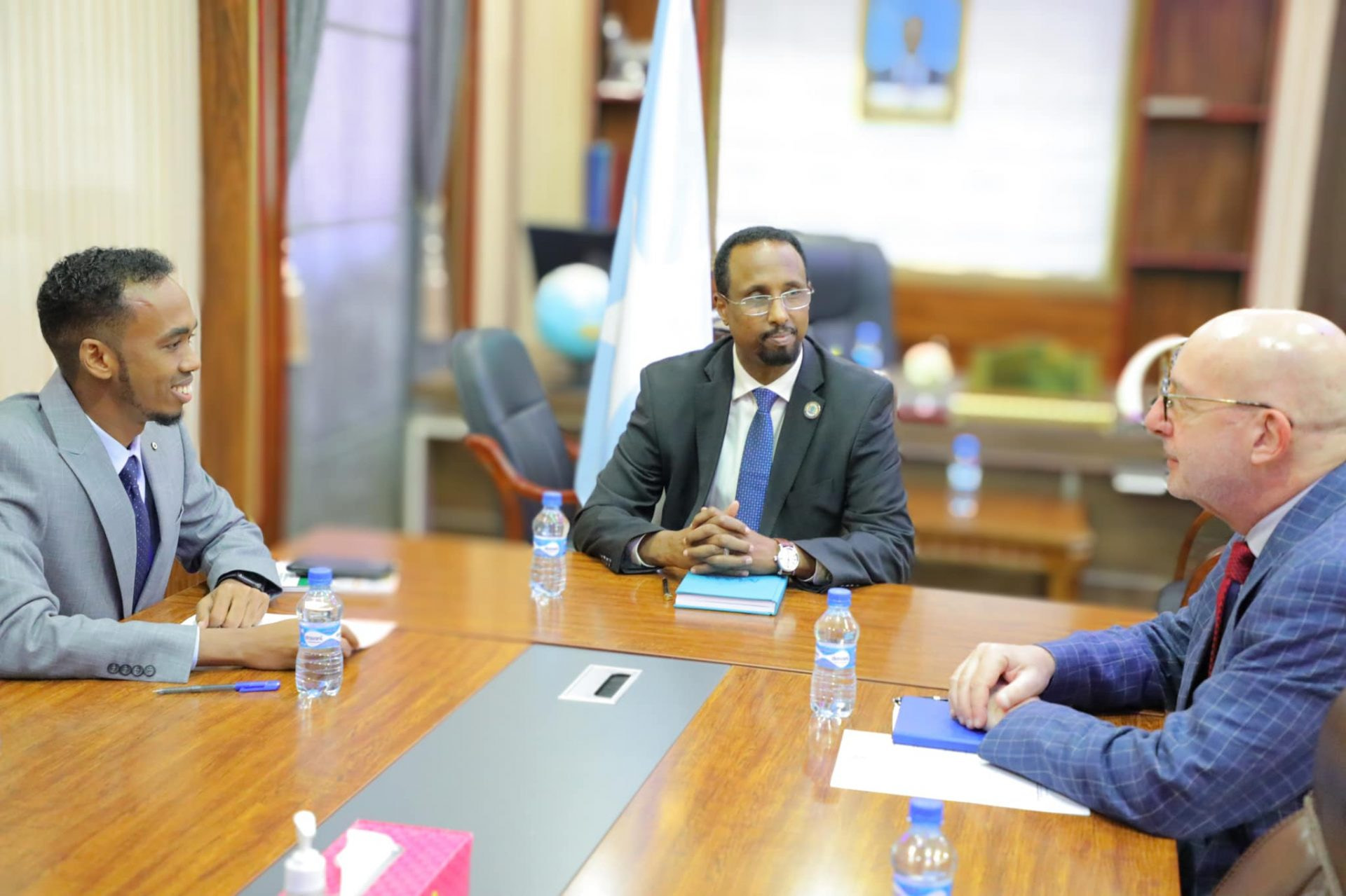 Minister of Labour meets IOM Chief for Somalia