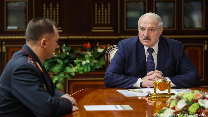 Ukraine to sanction top Belarus security officials, Lukashenko's son