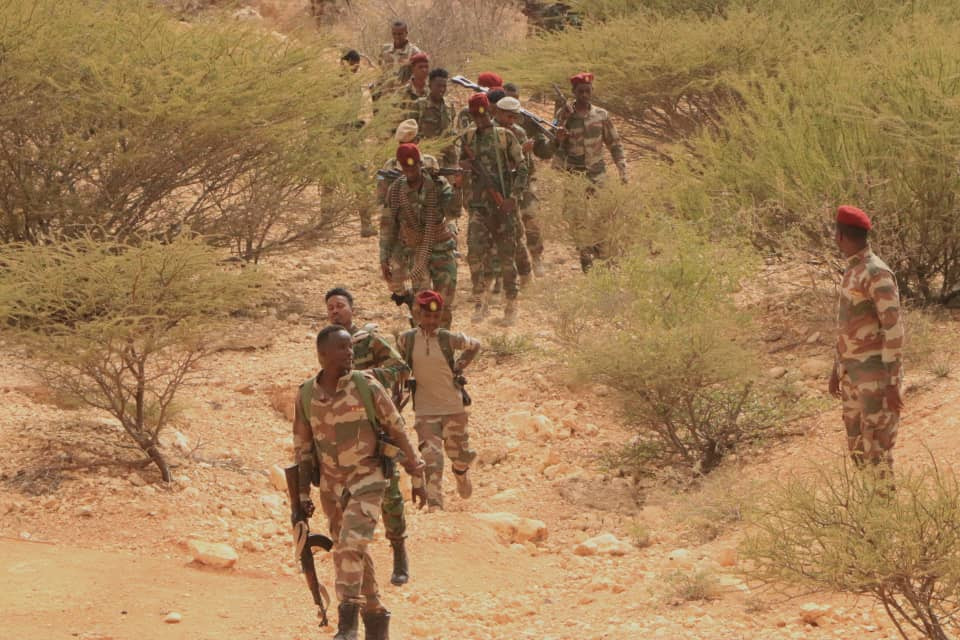 SNA forces kill 15 Al-Shabaab militants  near Bulaburte town