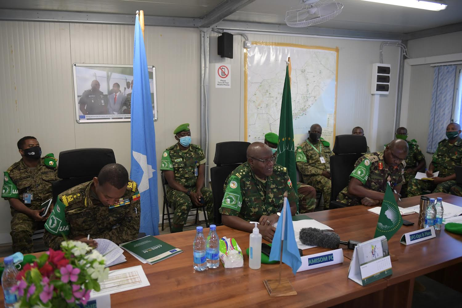 AMISOM military commanders meet to plan on speeding up operations