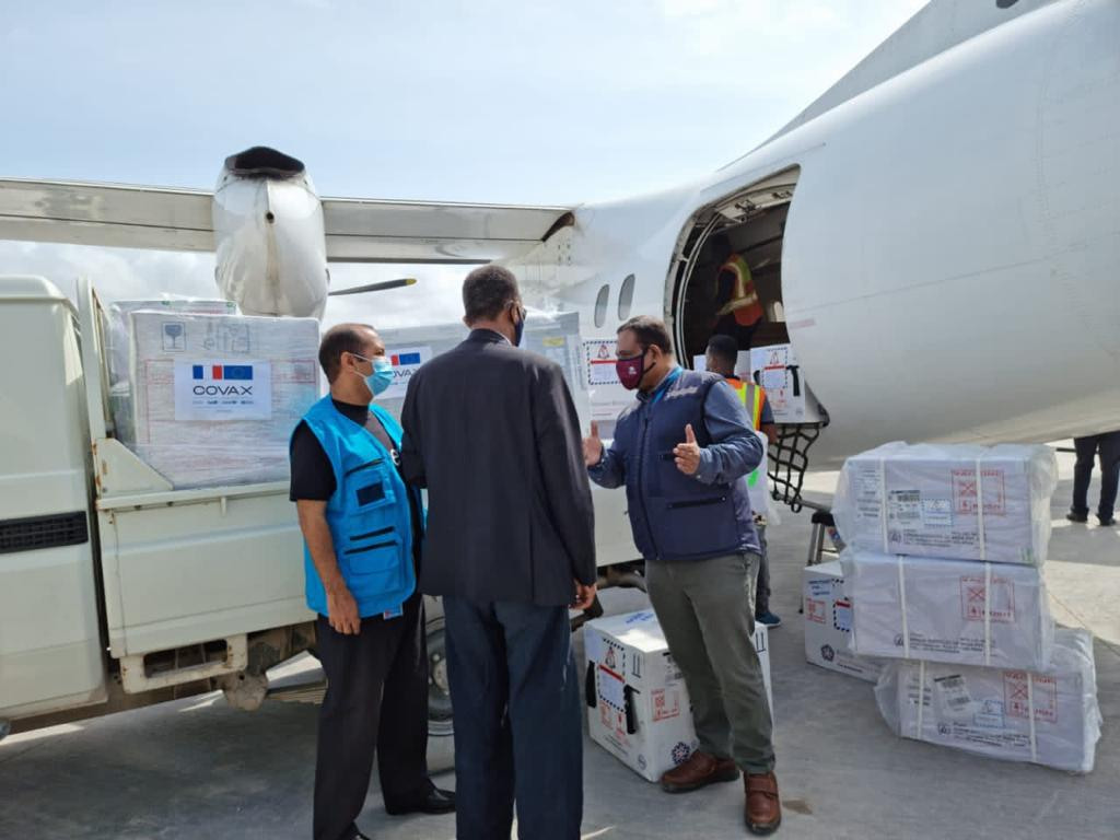 108,000 doses of COVID-19 vaccine donated by France arrives in Somalia
