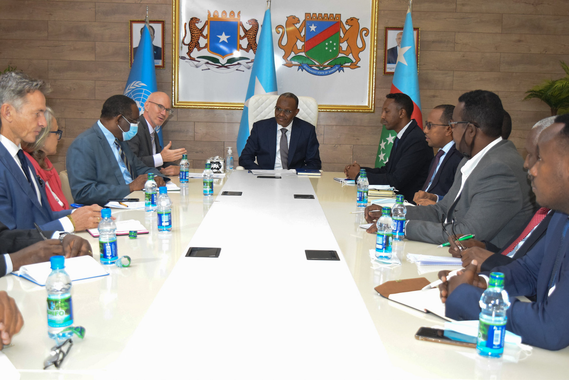 International partners visit Baidoa for consultations on national elections