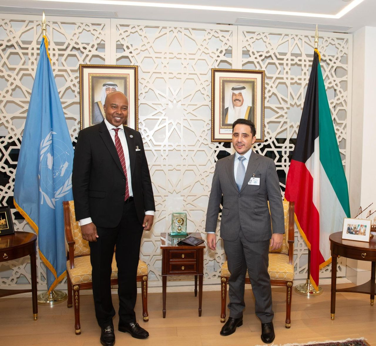Somali FM holds talks with his Kuwaiti counterpart