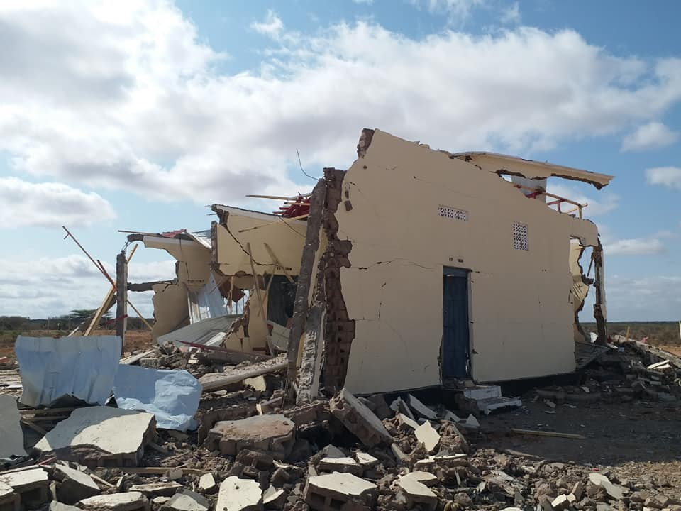 Al-Shabaab militants destroy Bulaburte Airport