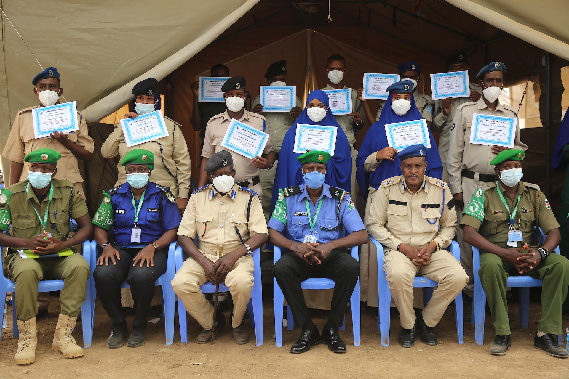 AMISOM concludes human rights and SGBV training for South West State Police