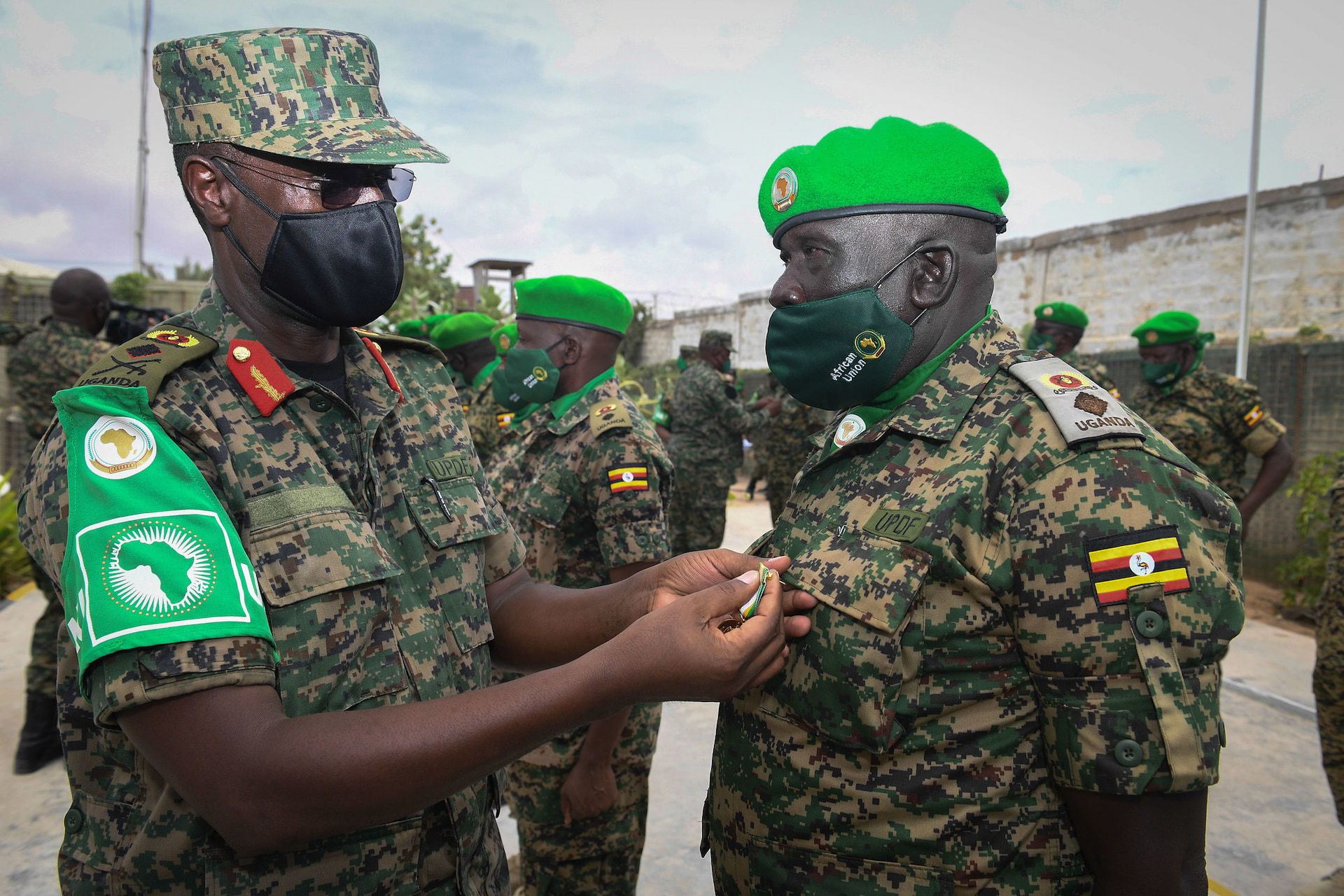 Ugandan troops feted with medals for contribution to peace and stability in Somalia