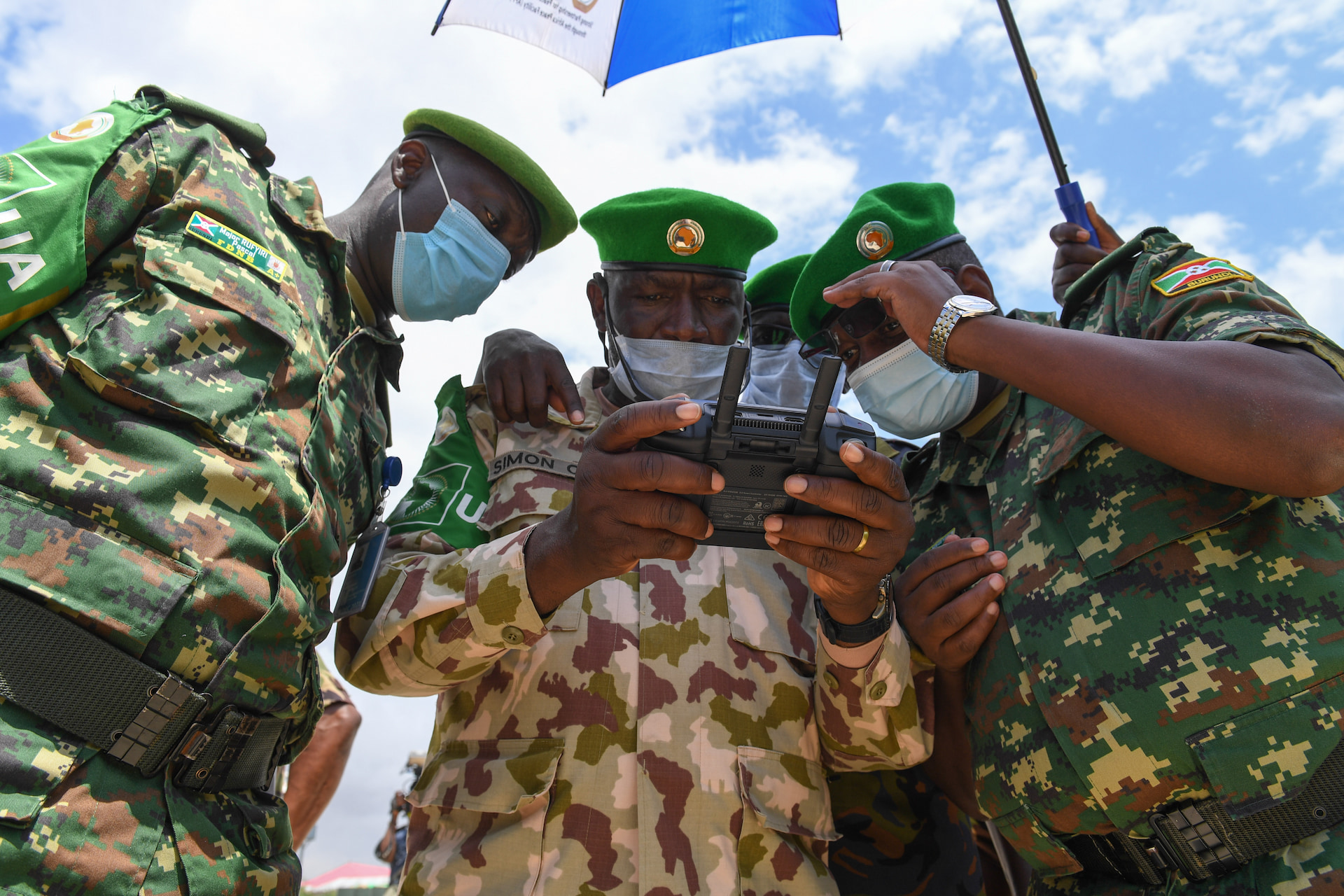 AMISOM troops trained on using drones for combat effectiveness