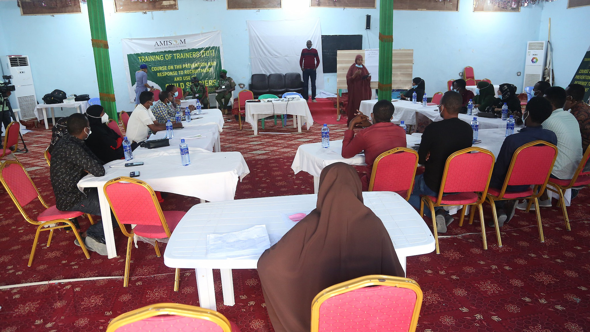 AMISOM trains Jubaland officials to combat the recruitment of child soldiers