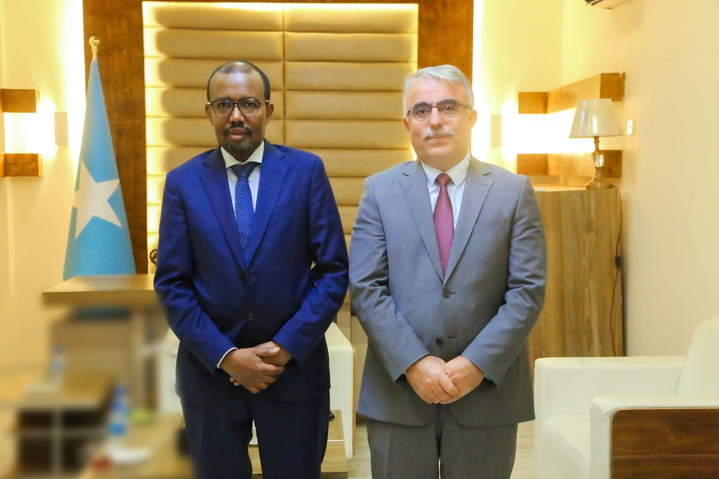 Somalia's new foreign minister receives Turkish ambassador