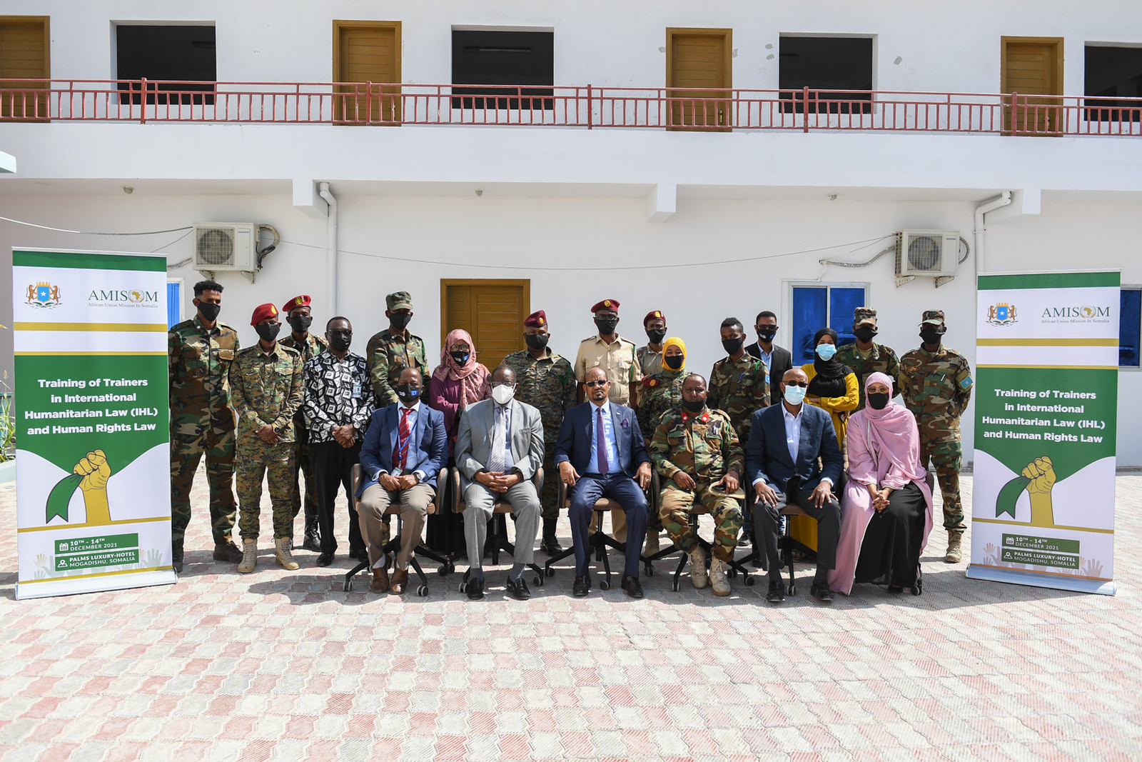 AMISOM conducts Training of Trainers in International Humanitarian Law, International Human Rights Law for Somali Army
