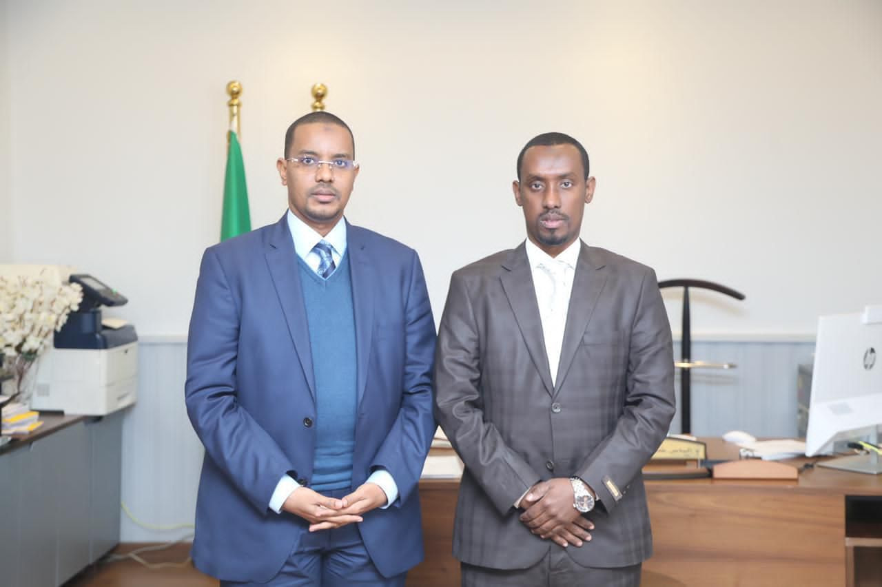 Somali ambassador to Egypt welcomes  Chairman Hamud