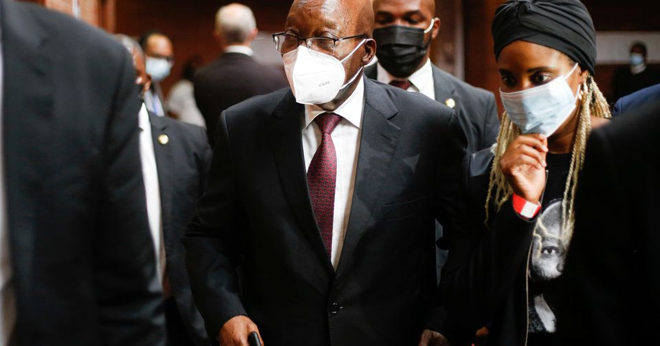 South Africa's high court orders former president Zuma back to jail