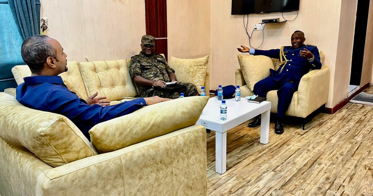 Minister of Defence meets with Charge d’Affaires of Ethiopian Embassy