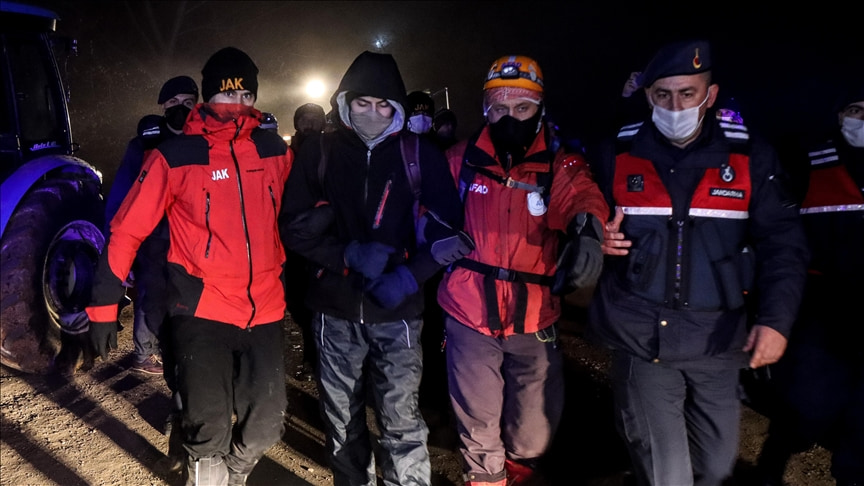 Turkish drone rescues Danish tourist at Ski resort