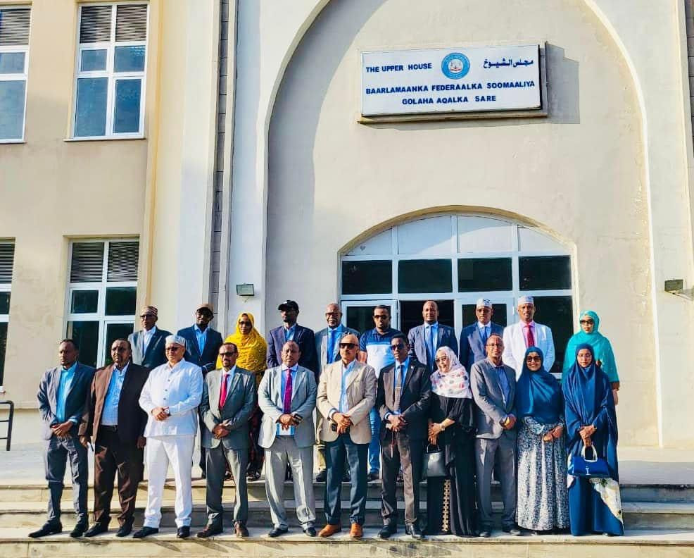 Newly Elected Senators held an introductory meeting in Mogadishu