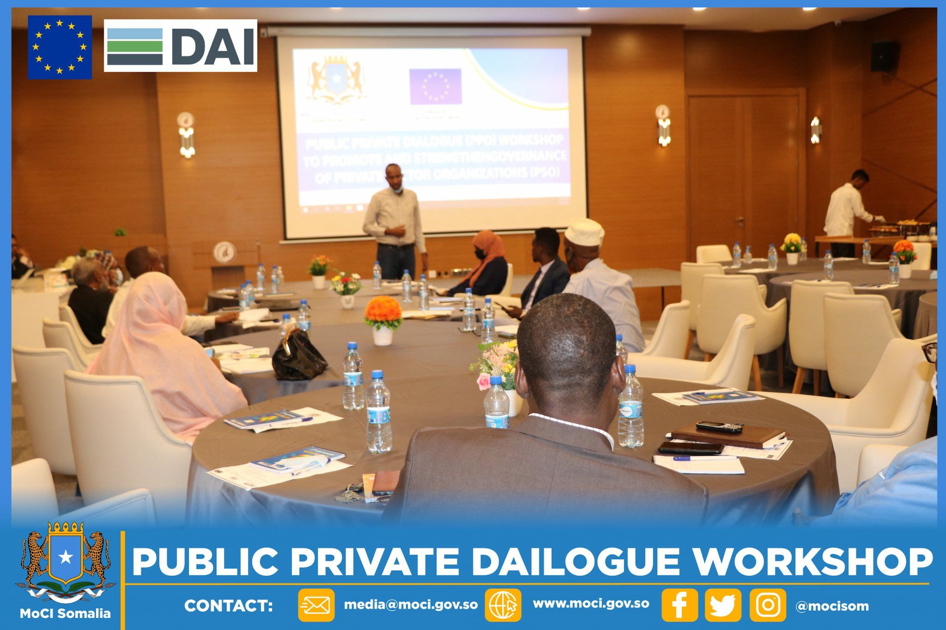 Ministry of Commerce and Industries launches the Public Private Dialogue workshop (PPD)
