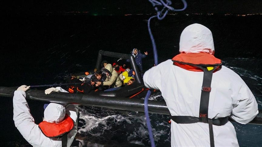 Turkey rescues 79 irregular migrants pushed back by Greece