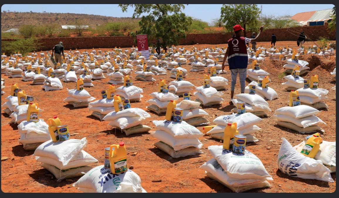 Qatar Charity delivers relief aid to drought-affected people in Somalia