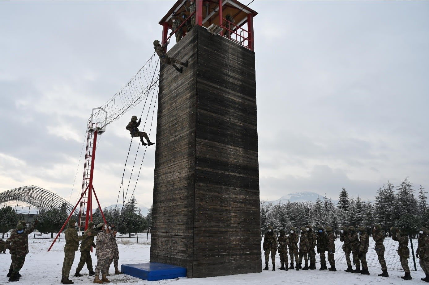 Gorgor Commandos perform military exercises in Turkey