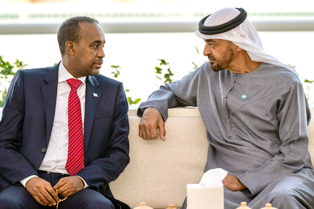 Somali Prime Minister meets Abu Dhabi Crown Prince Mohammed bin Zayed ...