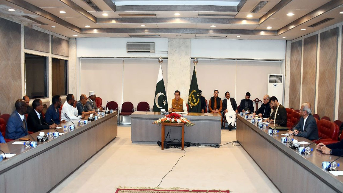 Somalia, Pakistan agree to promote parliamentary relations