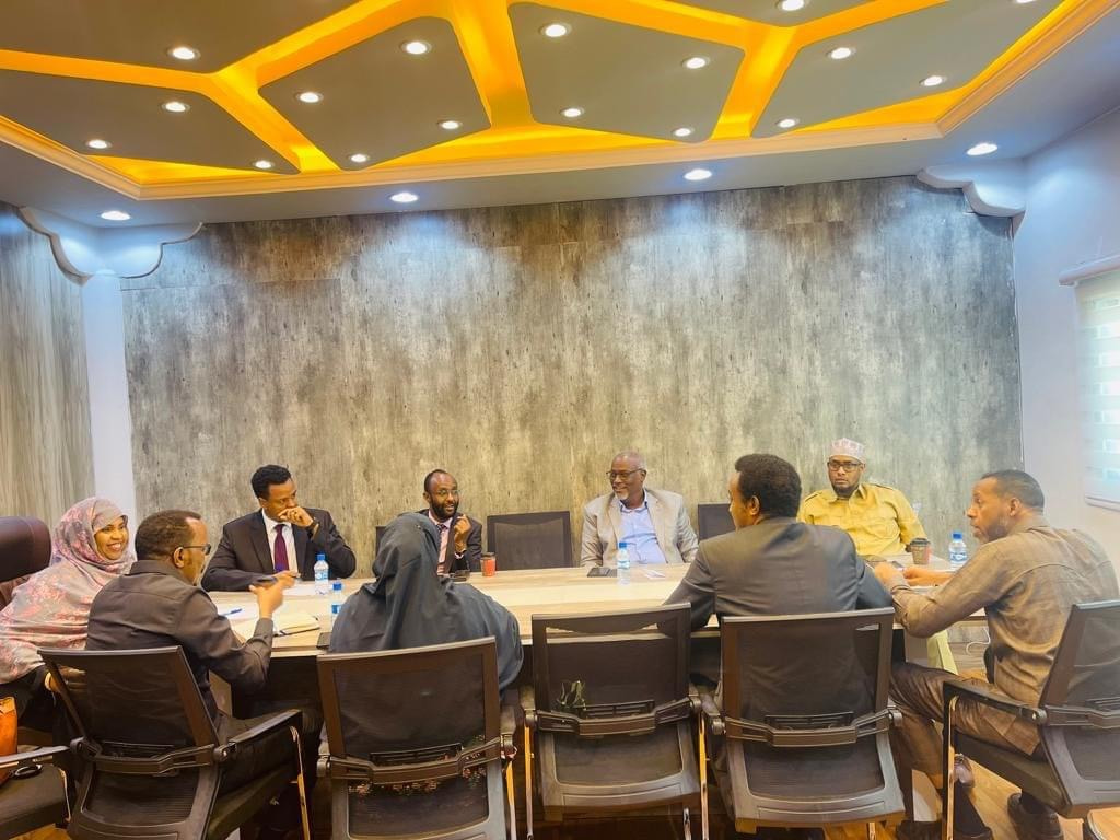 Natural Resources and Environment Committee meets at the Villa Hargeisa