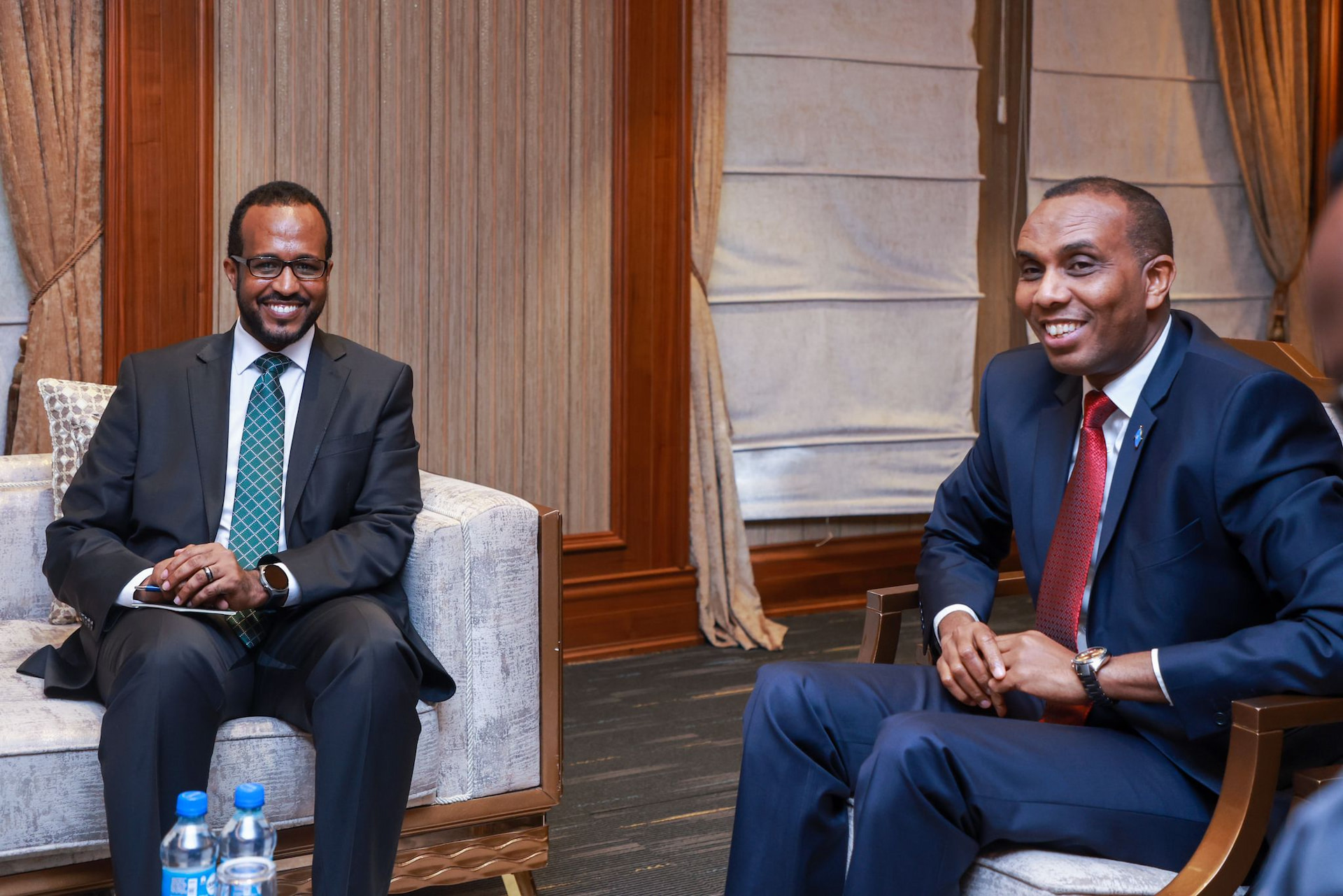PM Hamza receives IGAD director and other officials from the UNHCR