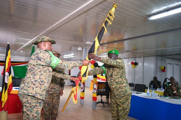 New Commander of ATMIS takes over and assumes duty
