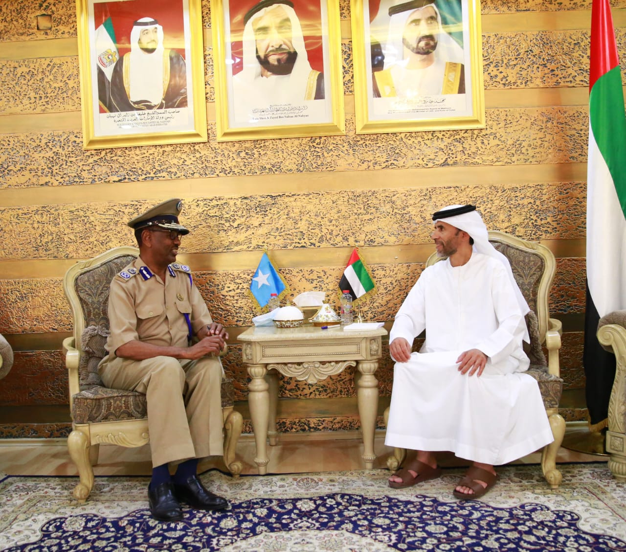 Police commissioner meets UAE Ambassador to Somalia