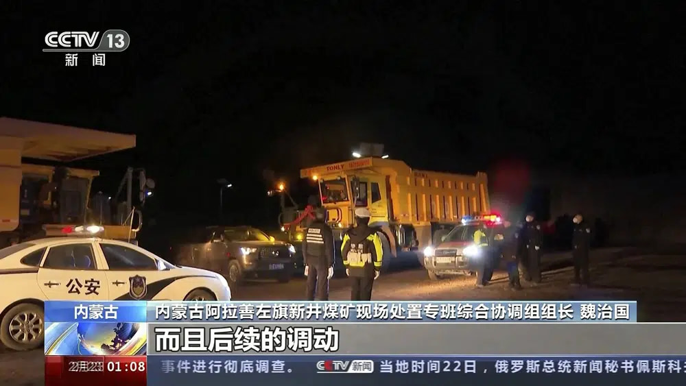 At least 2 killed in an open pit mine, more than 50 missing