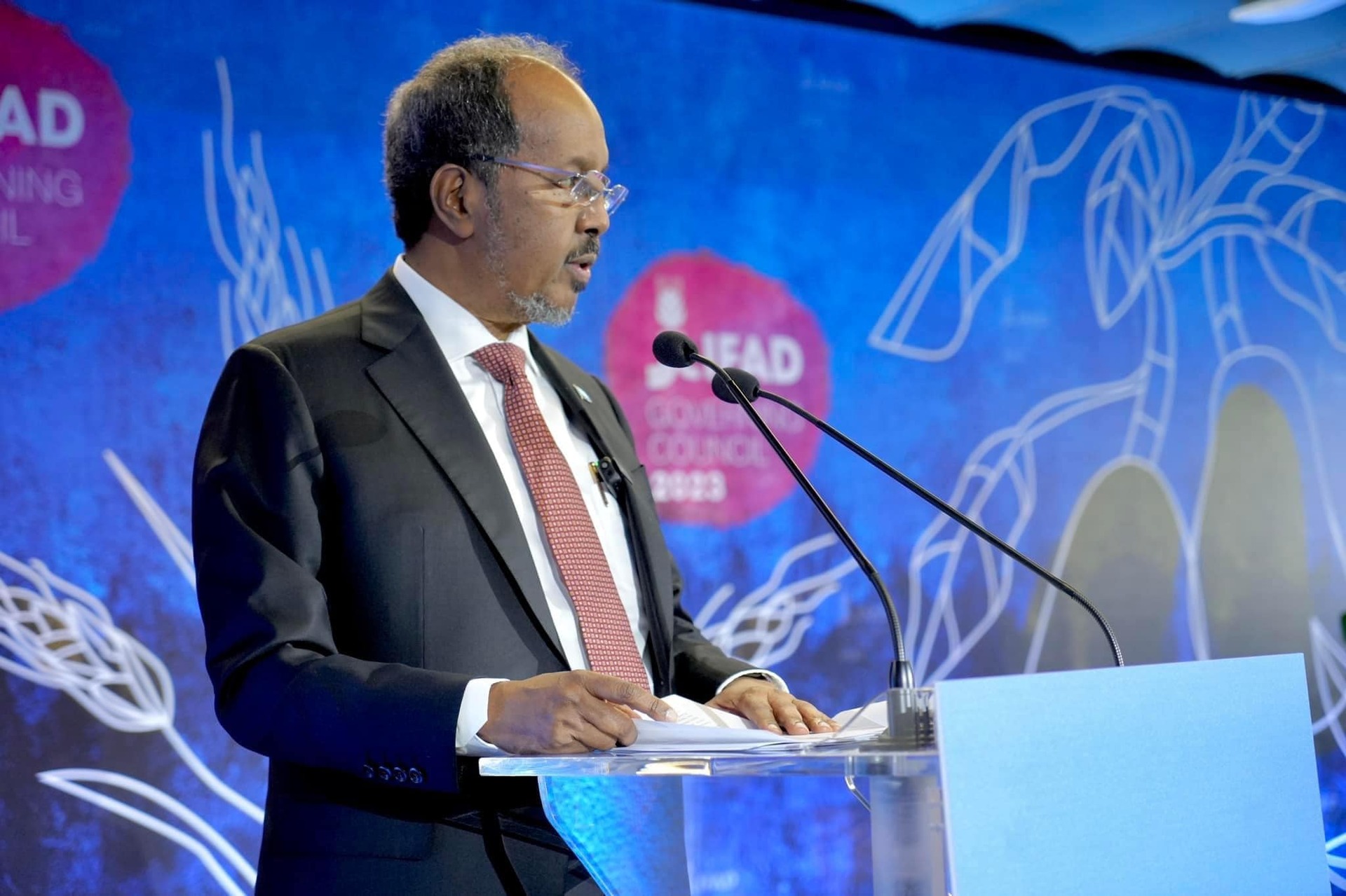 Somali President participates in the 46th session of IFAD in Rome