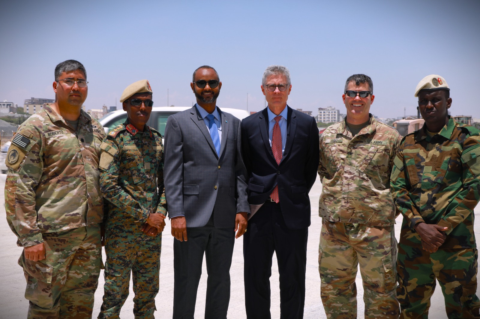 Somali Government receives military support from the United States