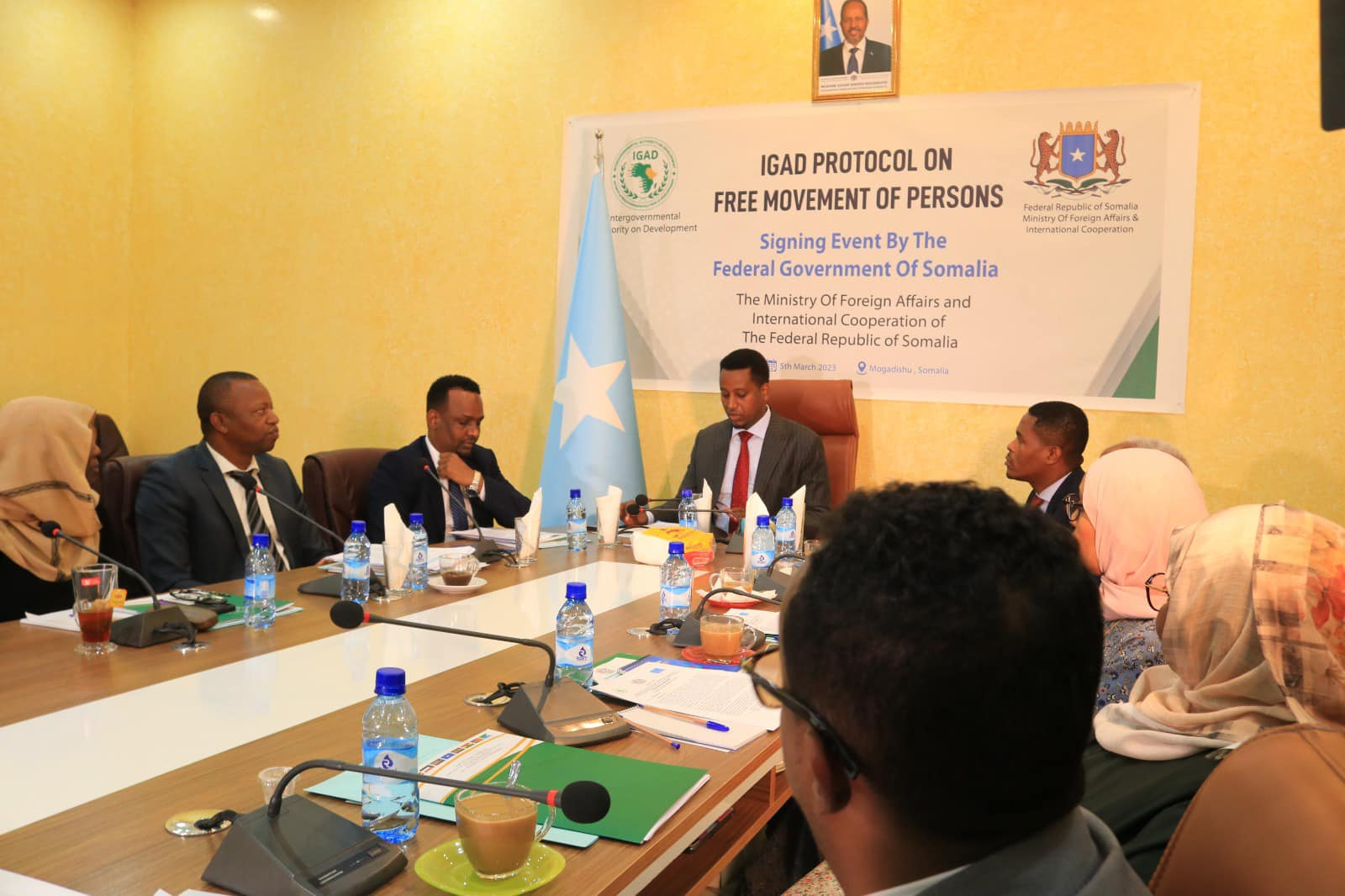 Somalia signed the Protocol on Free Movement of Persons
