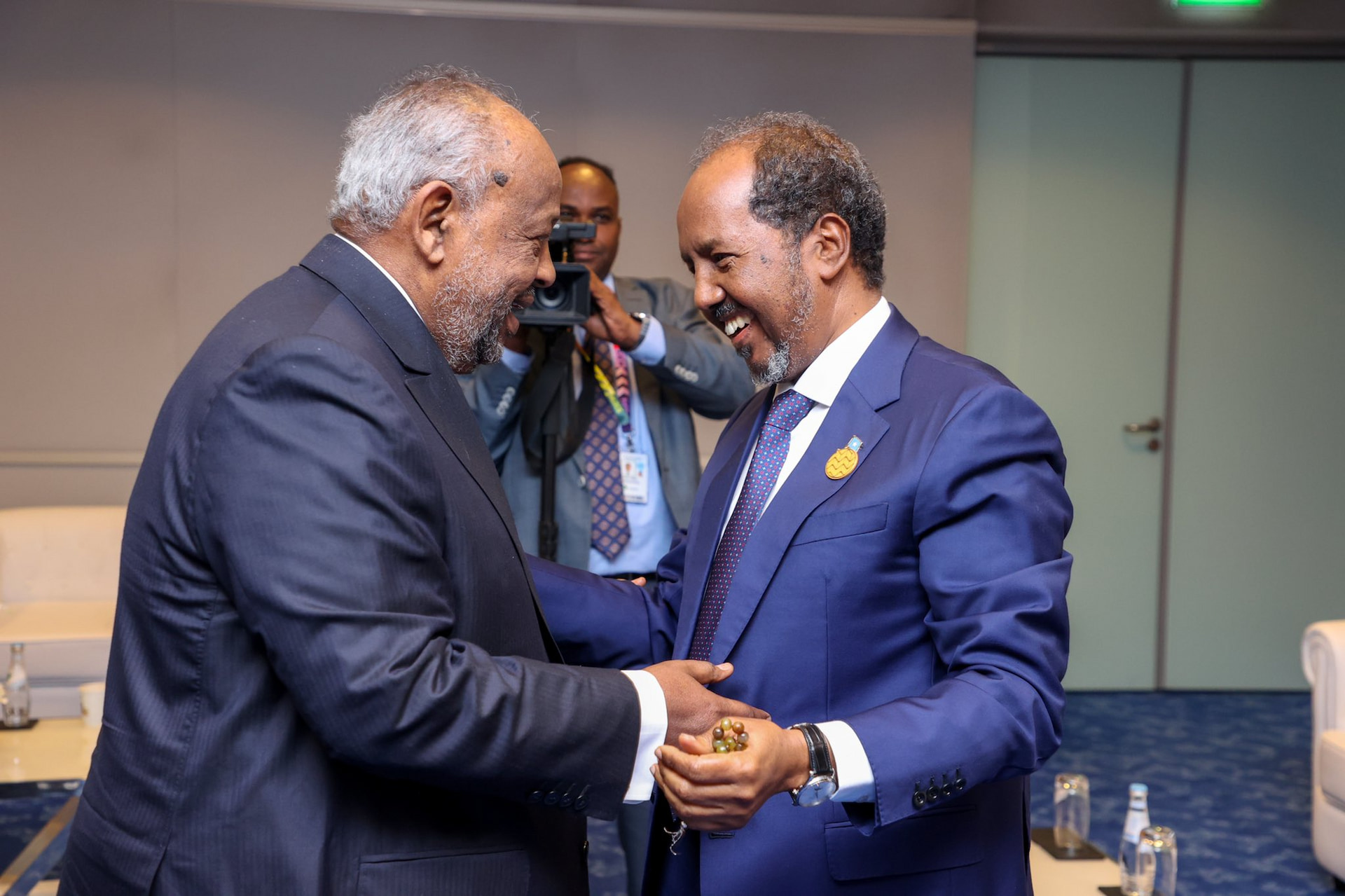 Somali President meets Djibouti counterpart at LDC5 conference