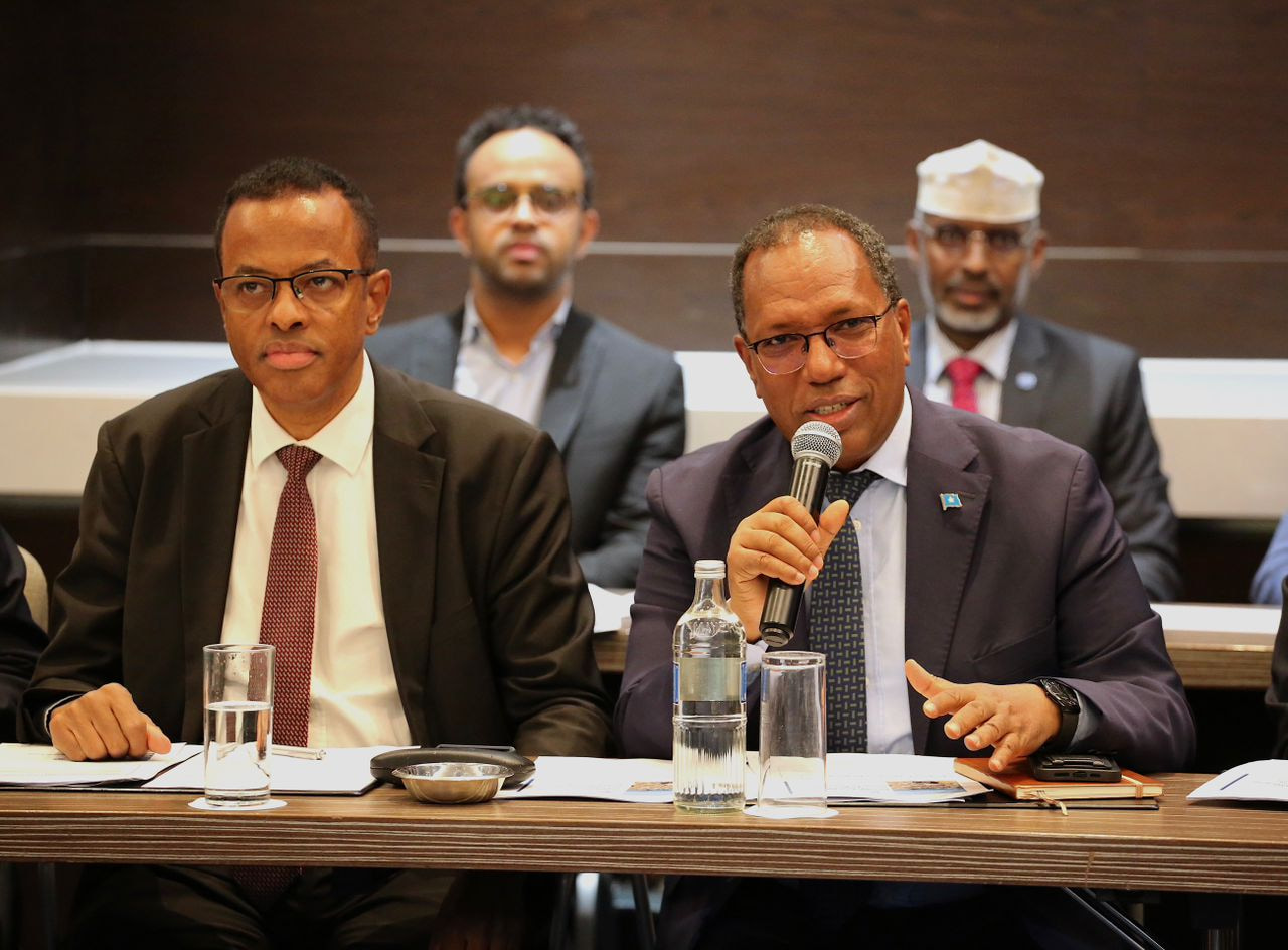 Somalia holds a fruitful meeting on Debt Relief with the IMF and World Bank in Kenya